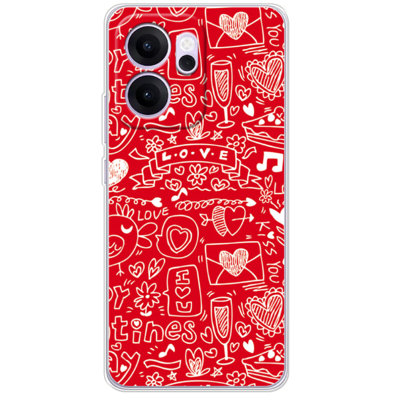 Чохол BoxFace OPPO Reno 14 F Happy Valentines