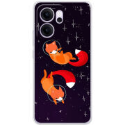 Чохол BoxFace OPPO Reno 14 F Fox-Astronauts