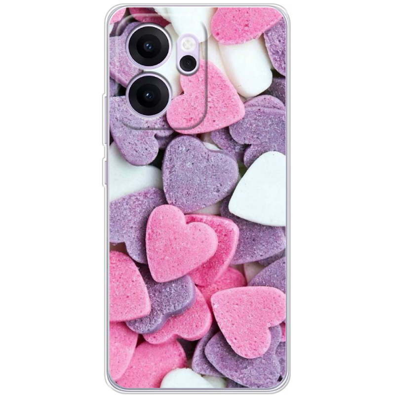 Чохол BoxFace OPPO Reno 14 F Сердечки