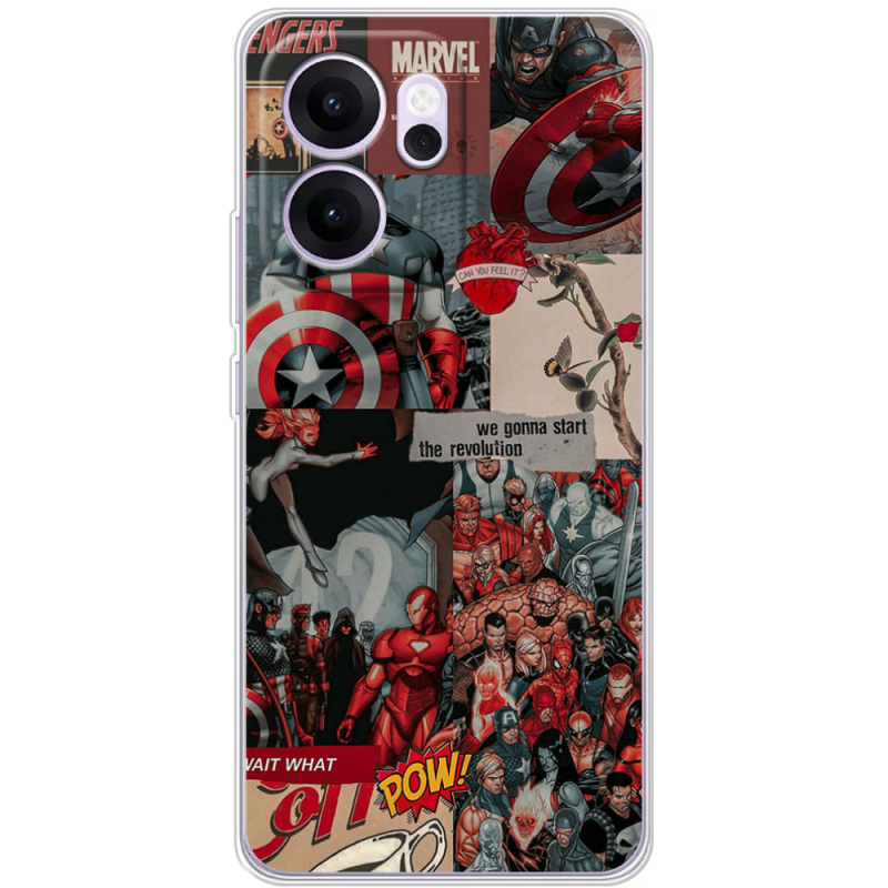 Чохол BoxFace OPPO Reno 14 F Marvel Avengers