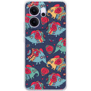 Чохол BoxFace OPPO Reno 14 F Flying Elephants