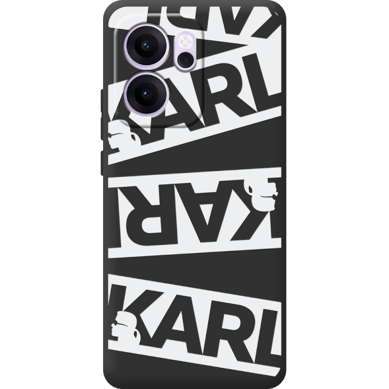 Чорний чохол BoxFace OPPO Reno 14 F White Karl