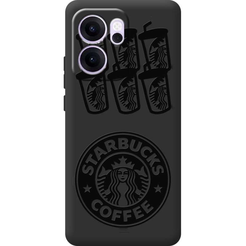 Чорний чохол BoxFace OPPO Reno 14 F Black Coffee