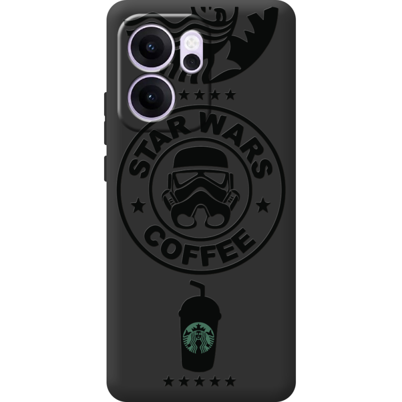 Чорний чохол BoxFace OPPO Reno 14 F Dark Coffee