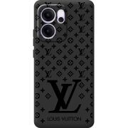 Чорний чохол BoxFace OPPO Reno 14 F LV Style