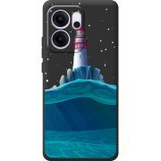 Чорний чохол BoxFace OPPO Reno 14 F Lighthouse