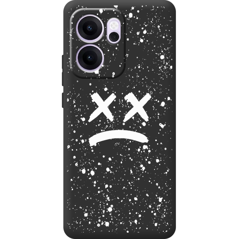 Чорний чохол BoxFace OPPO Reno 14 F Sad Way