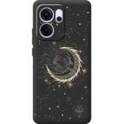 Чорний чохол BoxFace OPPO Reno 14 F Moon