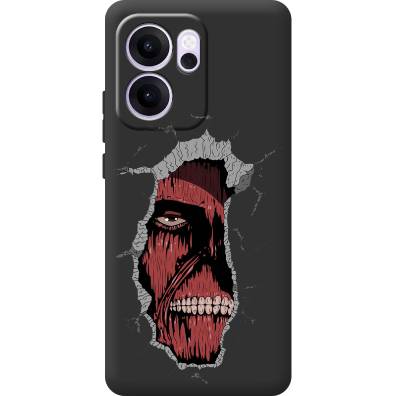 Чорний чохол BoxFace OPPO Reno 14 F Нападение на Титана