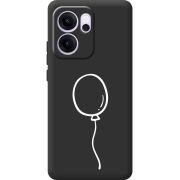 Чорний чохол BoxFace OPPO Reno 14 F Balloon