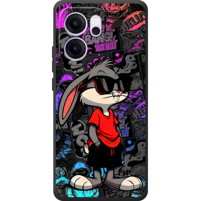 Чорний чохол BoxFace OPPO Reno 14 F Малий вухань