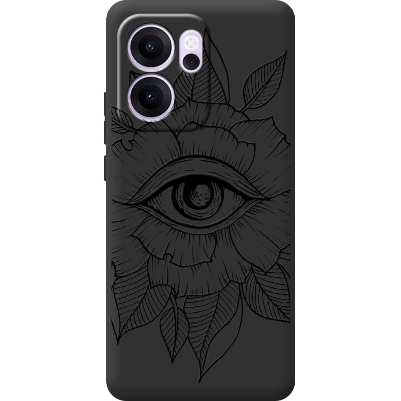 Чорний чохол BoxFace OPPO Reno 14 F Eye
