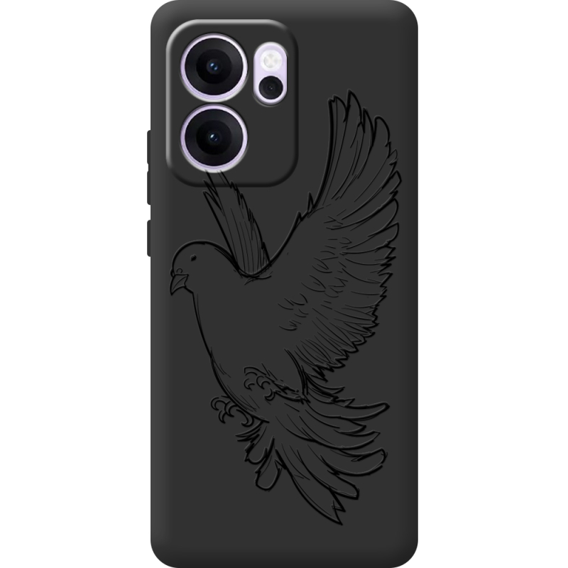 Чорний чохол BoxFace OPPO Reno 14 F Dove