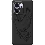 Чорний чохол BoxFace OPPO Reno 14 F Dove