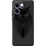 Чорний чохол BoxFace OPPO Reno 14 F Owl