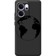 Чорний чохол BoxFace OPPO Reno 14 F Earth