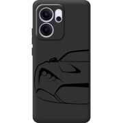 Чорний чохол BoxFace OPPO Reno 14 F Sportcar