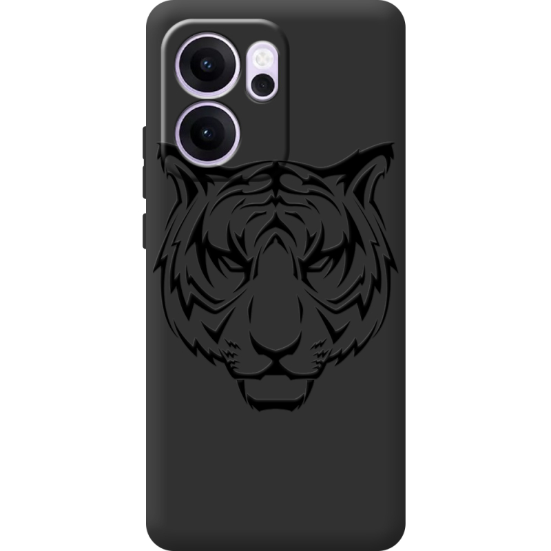 Чорний чохол BoxFace OPPO Reno 14 F Tiger