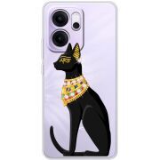 Чохол зі стразами OPPO Reno 14 F Egipet Cat