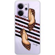 Прозорий чохол BoxFace OPPO Reno 14 F Love Beauty