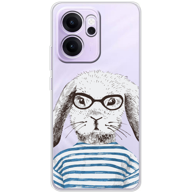 Прозорий чохол BoxFace OPPO Reno 14 F MR. Rabbit