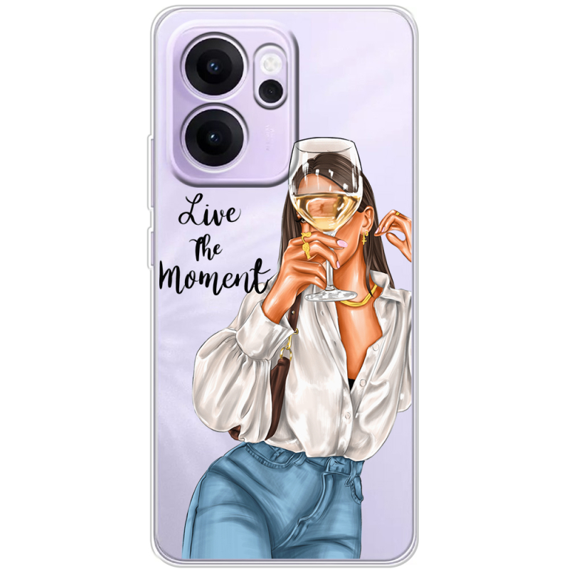 Прозорий чохол BoxFace OPPO Reno 14 F Live The Moment