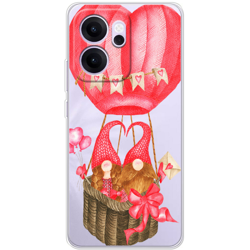 Прозорий чохол BoxFace OPPO Reno 14 F Valentine Dwarfs