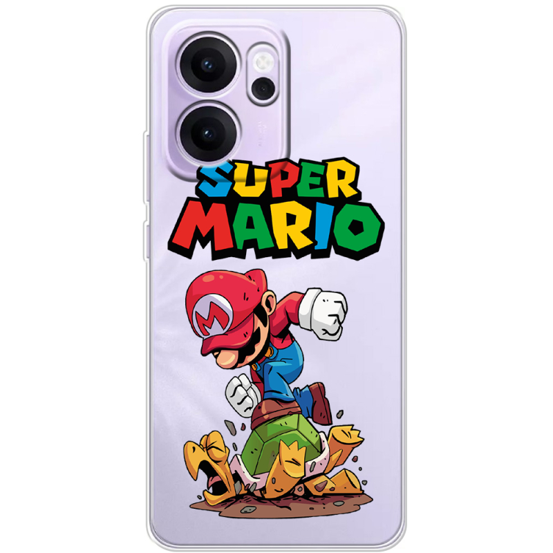 Прозорий чохол BoxFace OPPO Reno 14 F Super Mario