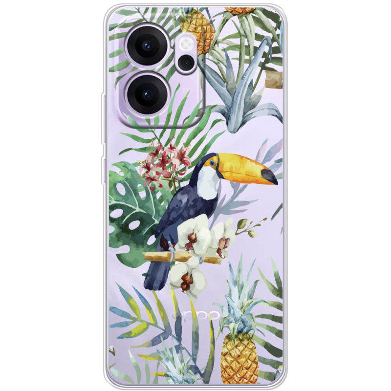 Прозорий чохол BoxFace OPPO Reno 14 F Tucan