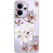 Прозорий чохол BoxFace OPPO Reno 14 F Chinese Magnolia