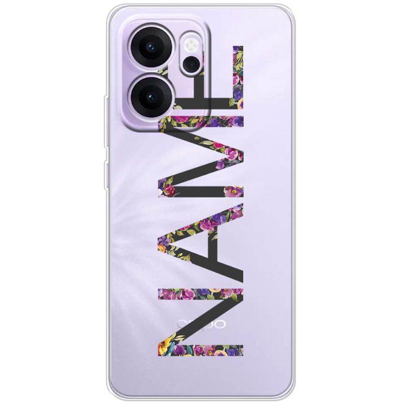 Прозорий чохол BoxFace OPPO Reno 14 F Именной