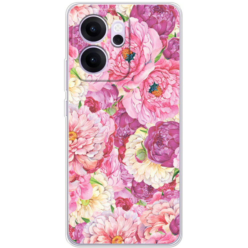 Чохол BoxFace OPPO Reno 14 FS Pink Peonies
