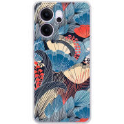 Чохол BoxFace OPPO Reno 14 FS Blue Herb