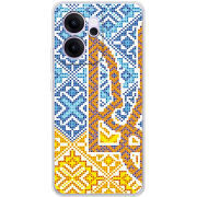 Чохол BoxFace OPPO Reno 14 FS Тризуб Вишивка