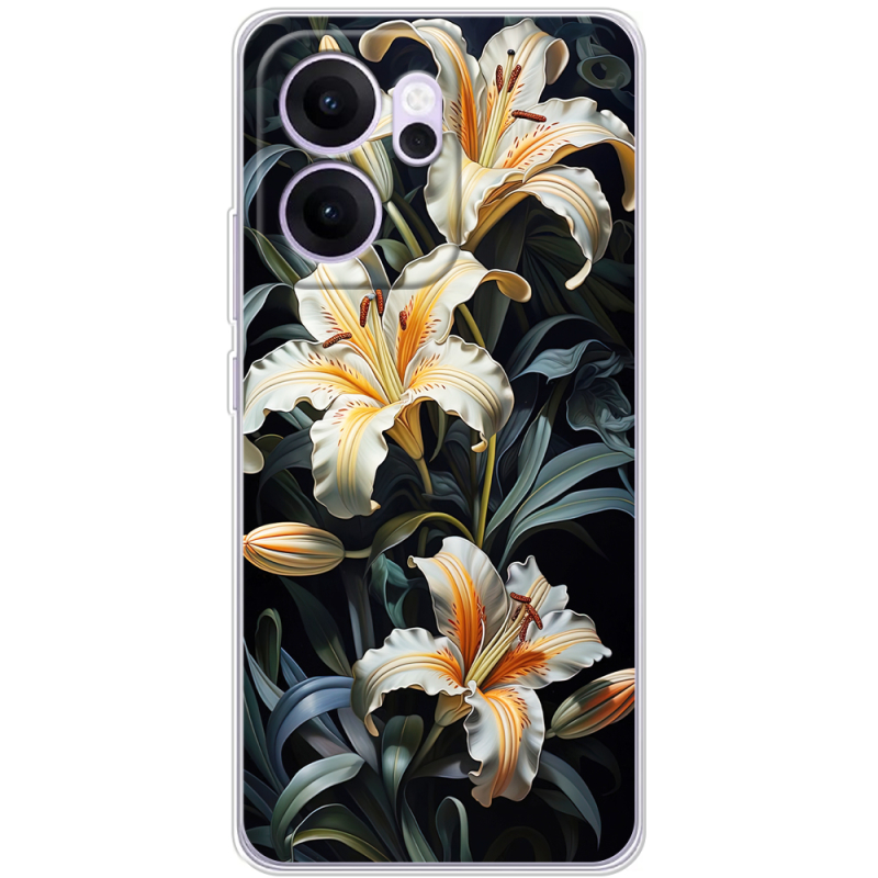 Чохол BoxFace OPPO Reno 14 FS Сяйво цвіту ночі