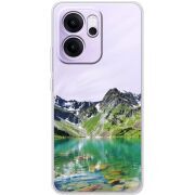 Прозорий чохол BoxFace OPPO Reno 14 FS Green Mountain