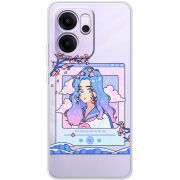 Прозорий чохол BoxFace OPPO Reno 14 FS The Sakuras Will Cry For You
