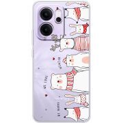 Прозорий чохол BoxFace OPPO Reno 14 FS The Friendly Beasts
