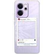 Прозорий чохол BoxFace OPPO Reno 14 FS Insta