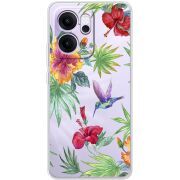Прозорий чохол BoxFace OPPO Reno 14 FS Tropical