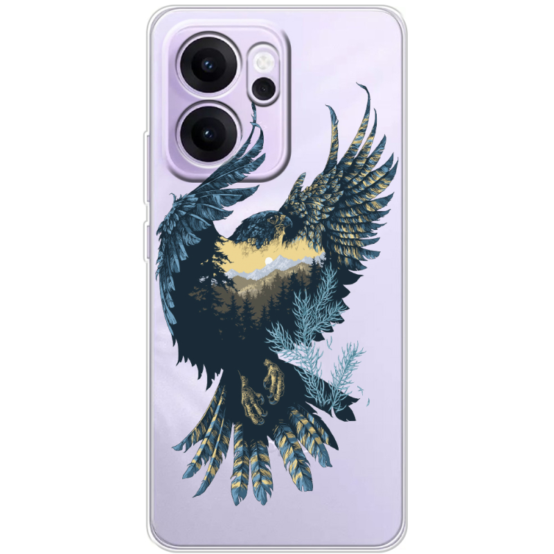 Прозорий чохол BoxFace OPPO Reno 14 FS Eagle