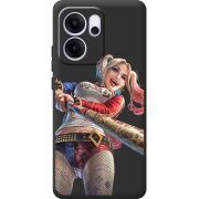 Чорний чохол BoxFace OPPO Reno 14 FS Happy Harley Quinn