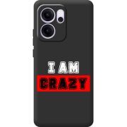Чорний чохол BoxFace OPPO Reno 14 FS I'm Crazy