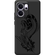 Чорний чохол BoxFace OPPO Reno 14 FS Snake