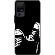 Чохол BoxFace TCL 40 NxtPaper 5G Black Sneakers