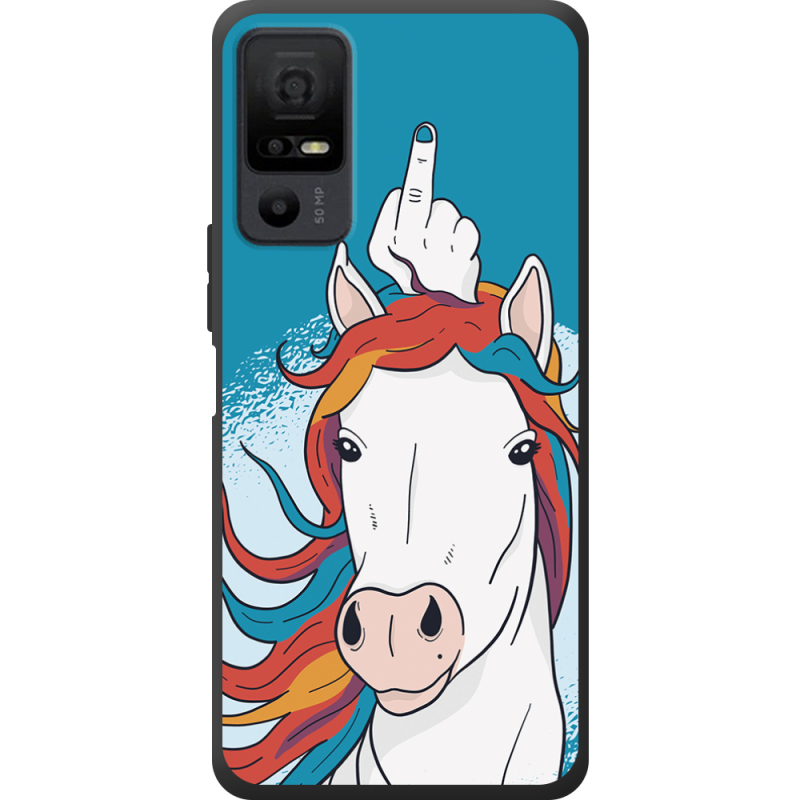 Чохол BoxFace TCL 40 NxtPaper 5G Fuck Unicorn