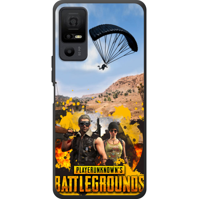 Чохол BoxFace TCL 40 NxtPaper 5G Pubg parachute