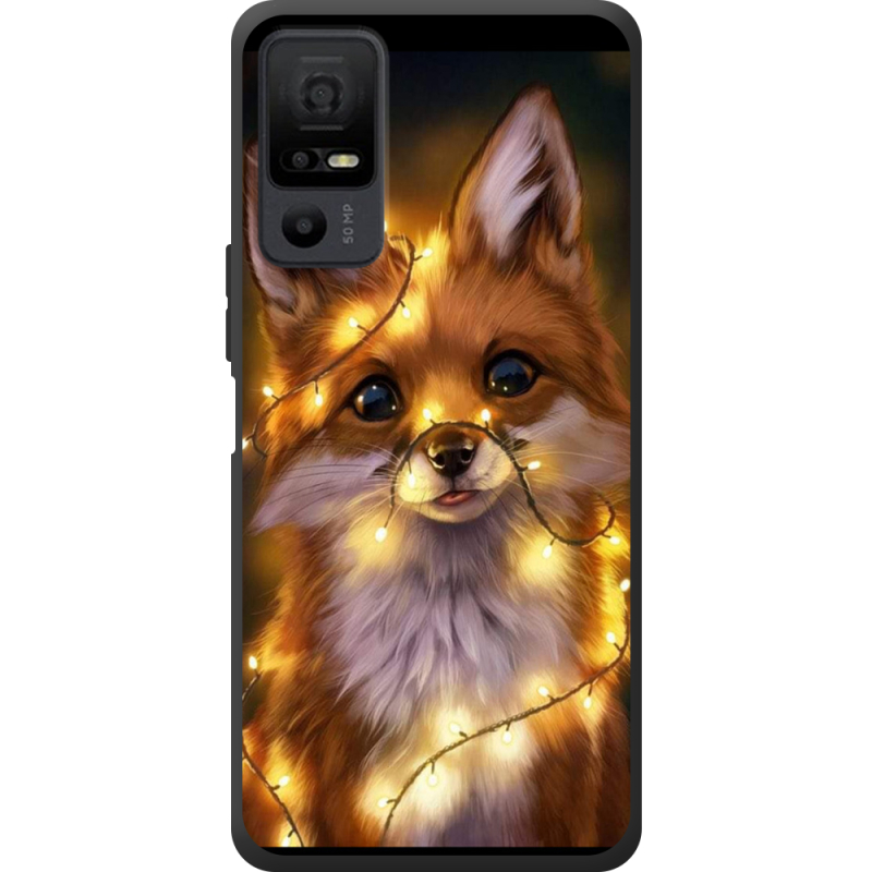 Чохол BoxFace TCL 40 NxtPaper 5G Різдвяна лисичка