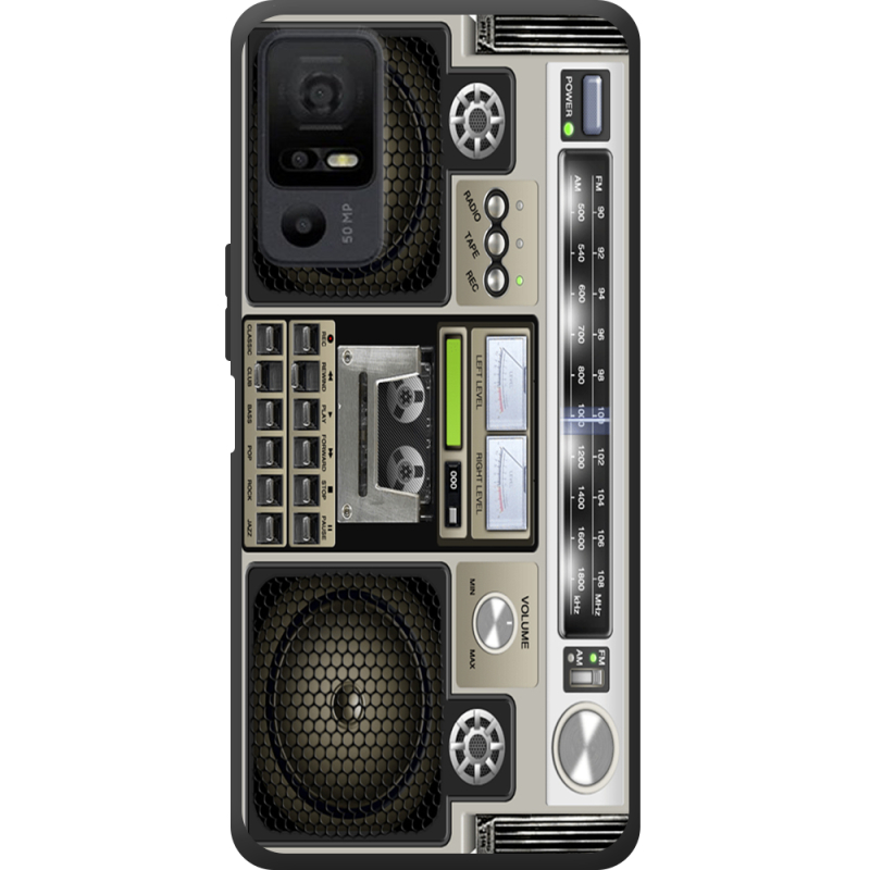 Чохол BoxFace TCL 40 NxtPaper 5G Old Boombox