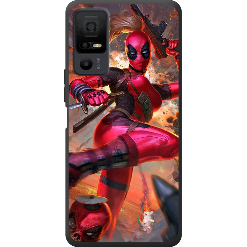 Чохол BoxFace TCL 40 NxtPaper 5G Woman Deadpool